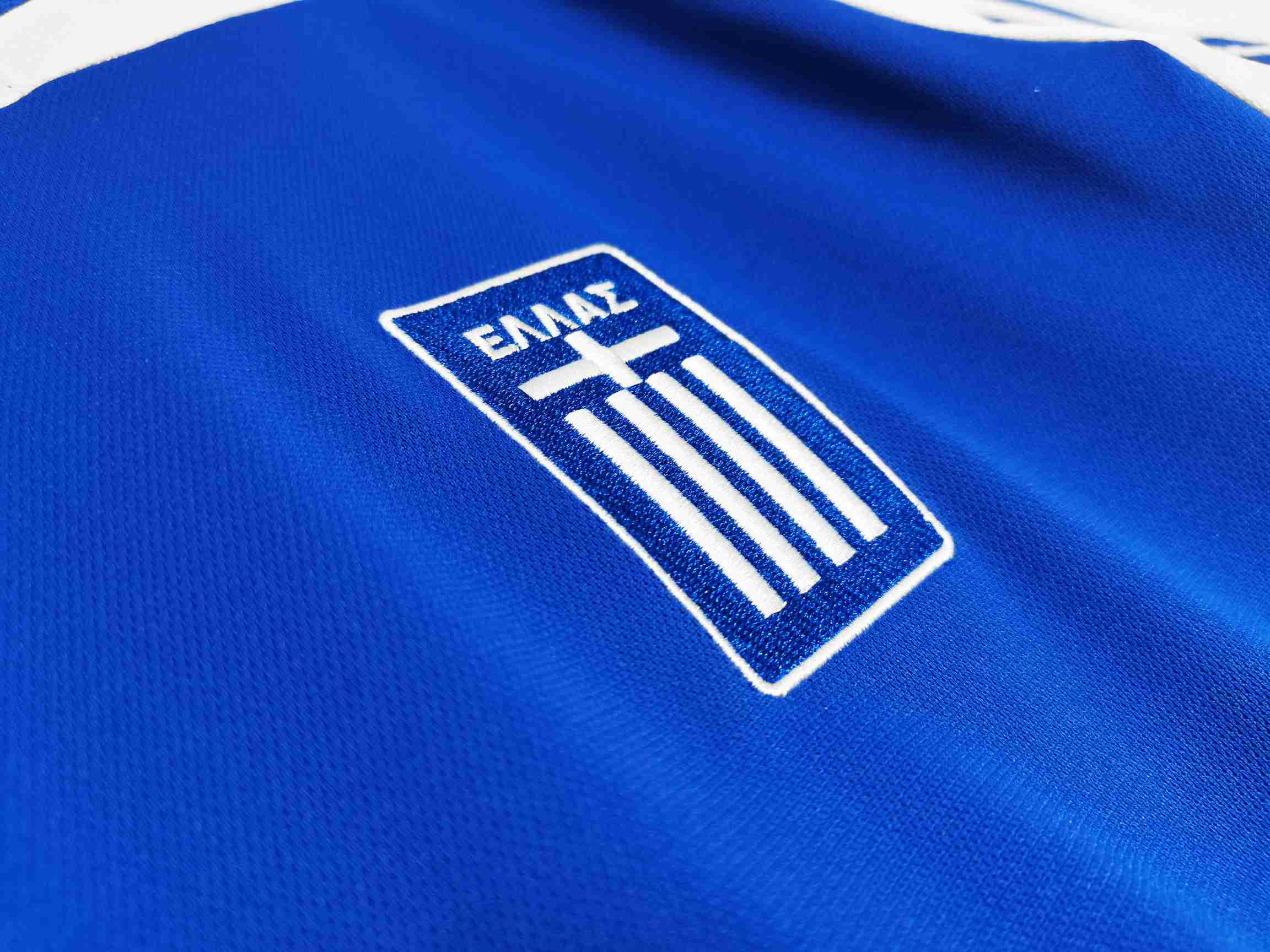 Greece Euro Cup 2004 Retro Jersey Home Soccer Shirt - bestsoccerstore