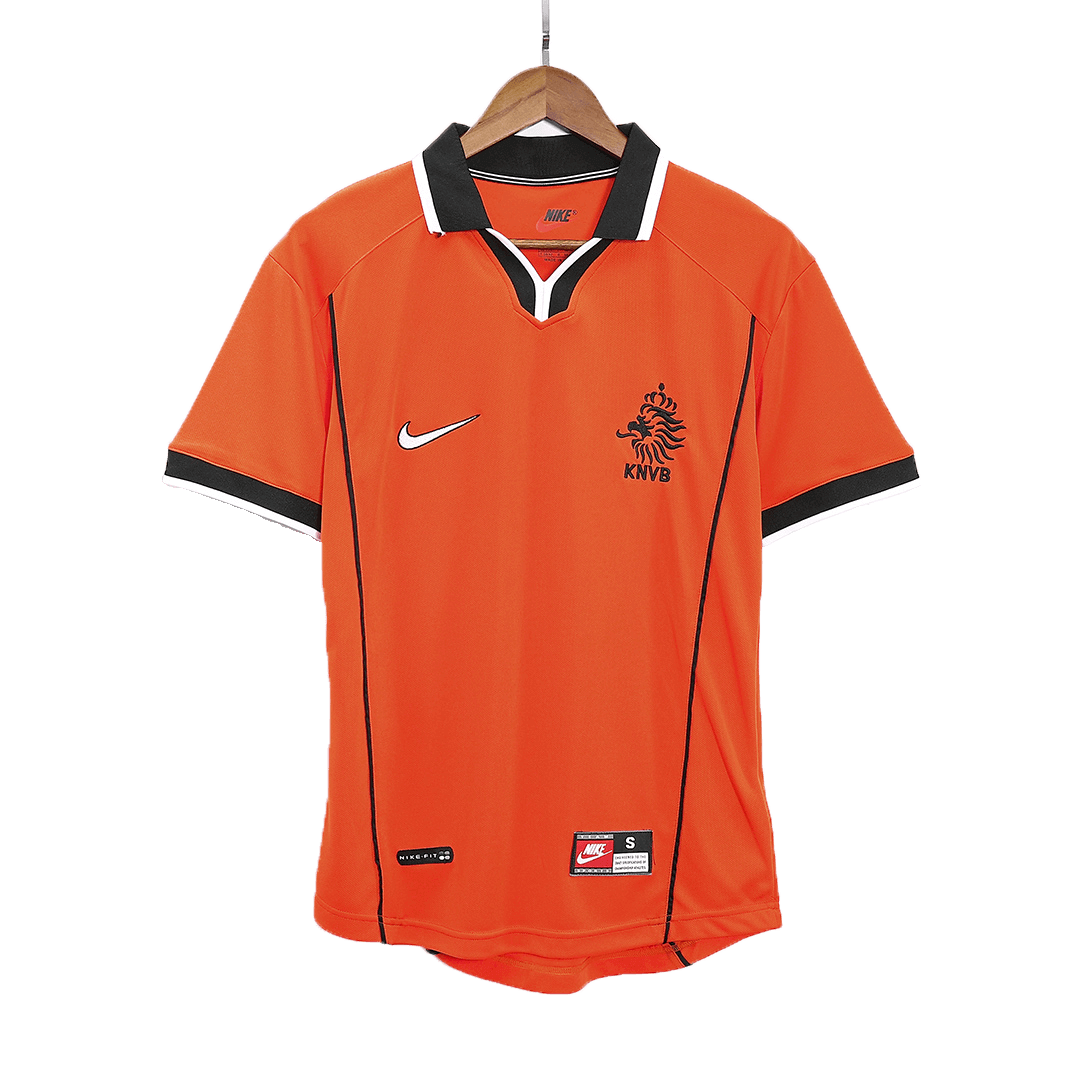 Netherlands 1998 Retro Jersey Home Soccer Shirt - bestsoccerstore