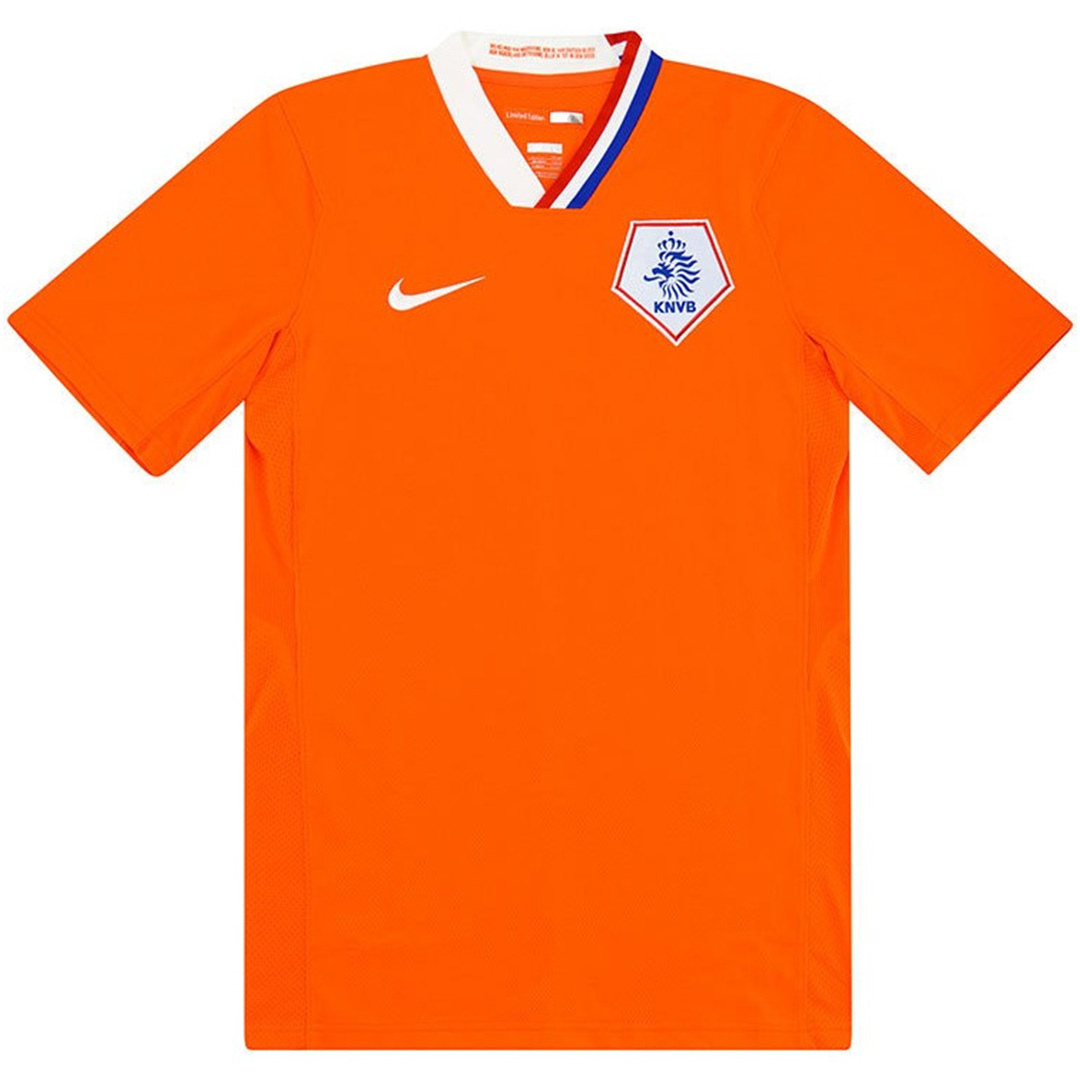 Netherlands 2008 Retro Jersey Home Soccer Shirt - bestsoccerstore