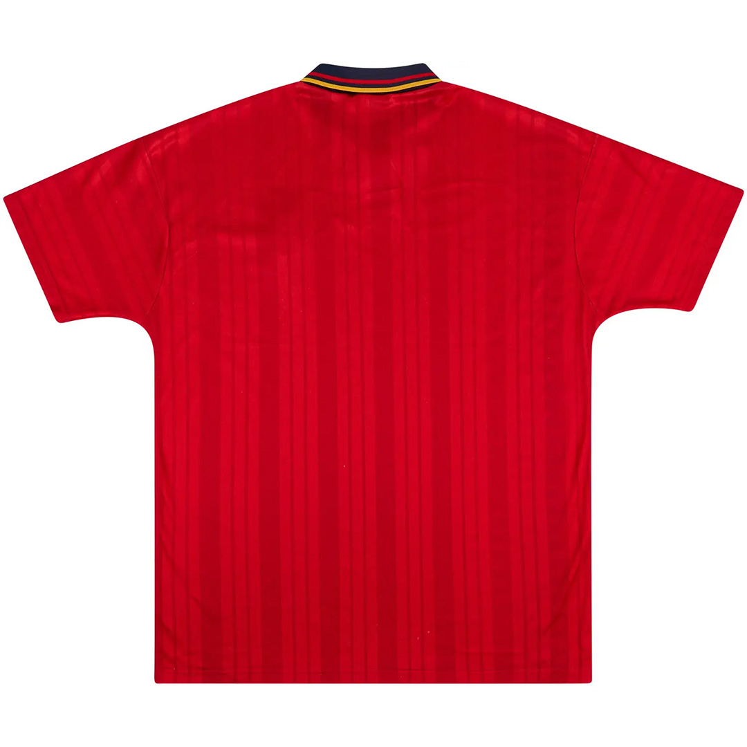 Spain 1994 Retro Jersey Home Soccer Shirt - bestsoccerstore