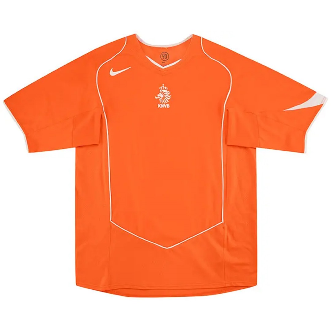 Netherlands 2004 Retro Jersey Home Soccer Shirt - bestsoccerstore