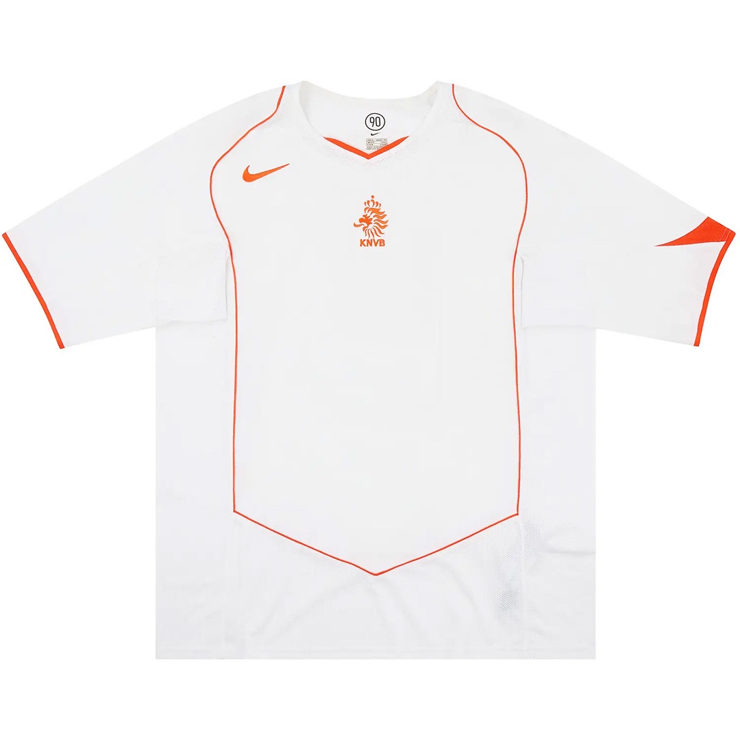 Netherlands 2004 Retro Jersey Away Soccer Shirt - bestsoccerstore