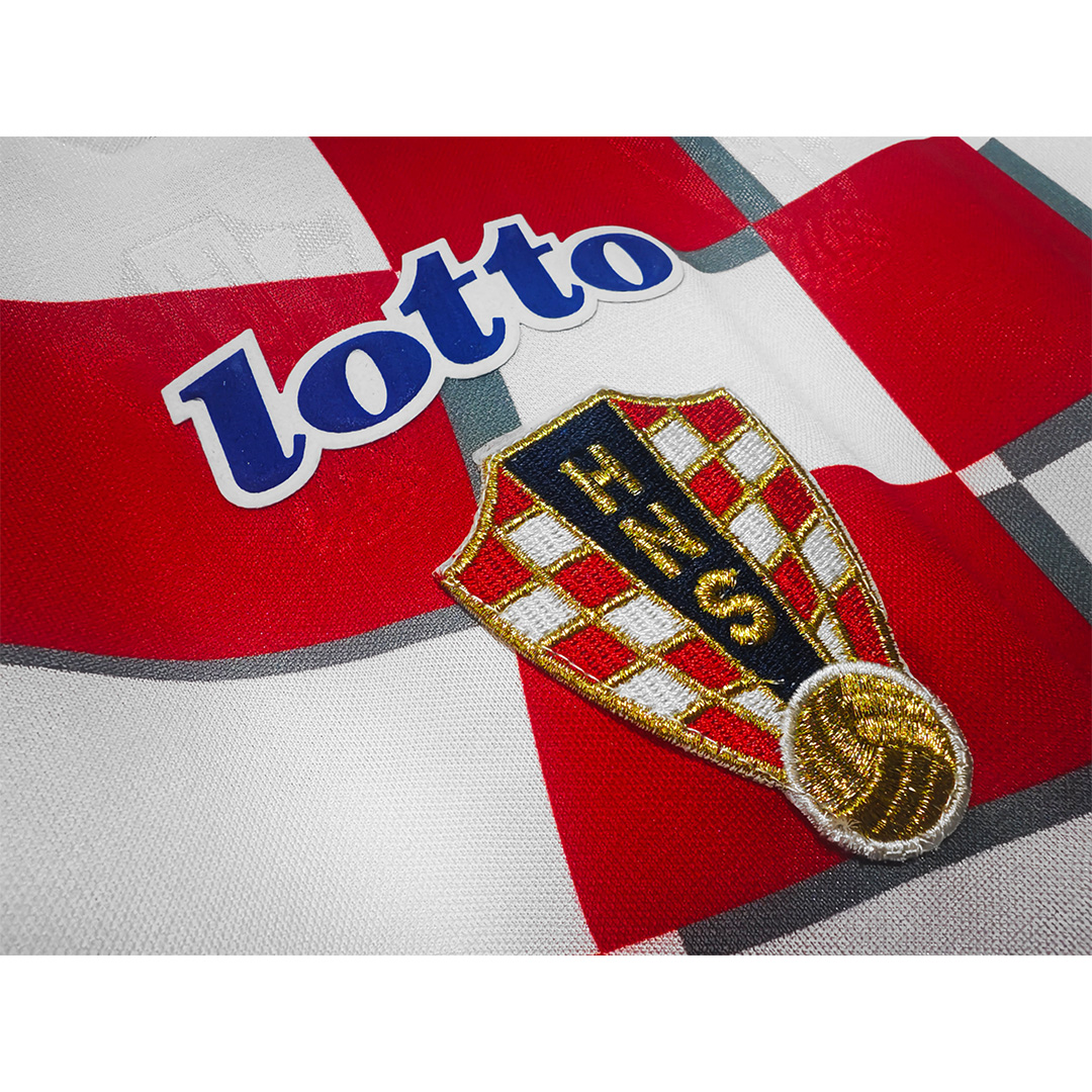 Croatia 1998 Retro Jersey Home Soccer Shirt - bestsoccerstore