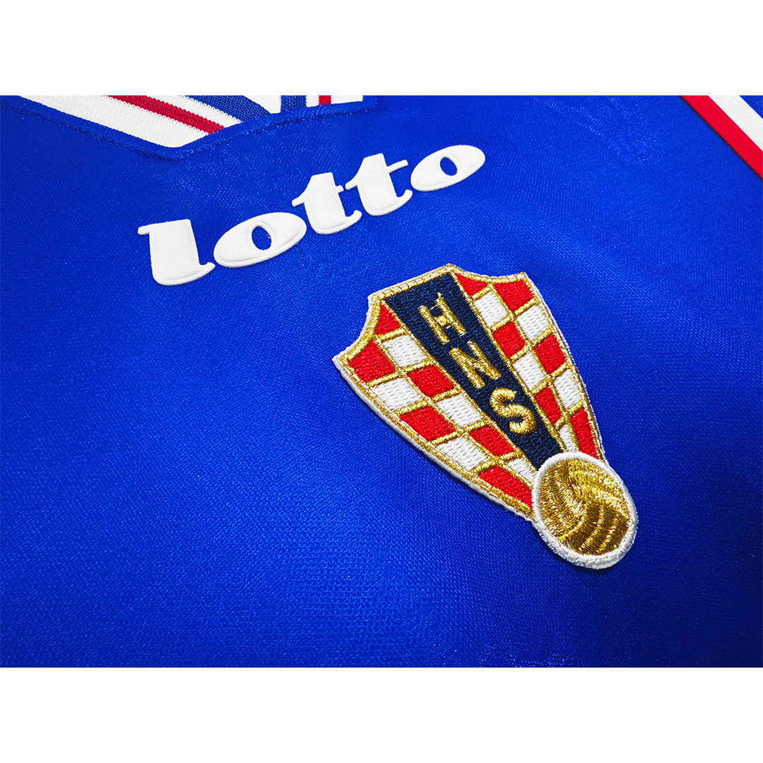 Croatia 1998 Retro Jersey Away Soccer Shirt - bestsoccerstore
