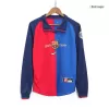 Barcelona Retro Jersey Home Long Sleeve Soccer Shirt 1999/00 - bestsoccerstore