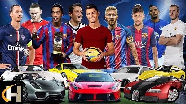 7 successful footballers and their luxury cars in 2022
