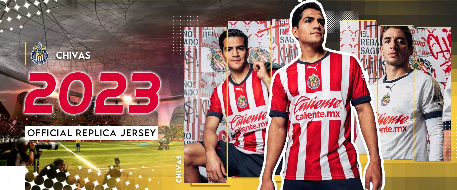 Chivas De Guadalajara Officially Licensed Soccer T-shirt 
