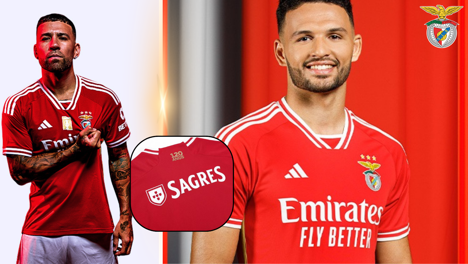 Benfica Jersey Custom Soccer Jersey Home 2023 24.png