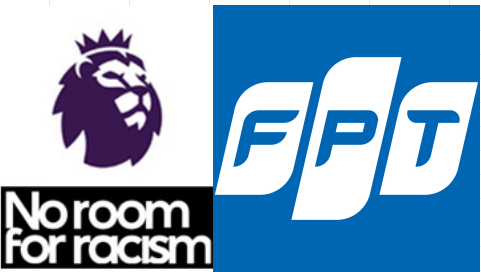 25/26 Premier League Badge & No Room For Racism & FPT Sponsor