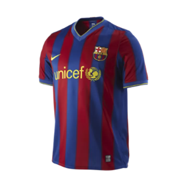 Barcelona 2009 - 2010 Home football Nike shirt #10 Messi size Small