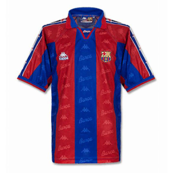 Barcelona Jersey Custom Home Soccer Jersey 1996/97