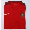 Portugal Retro Jersey Home Soccer Shirt 2016 - bestsoccerstore