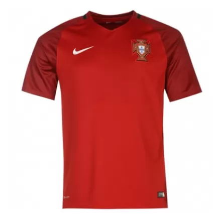 Portugal Retro Jersey Home Soccer Shirt 2016 - bestsoccerstore