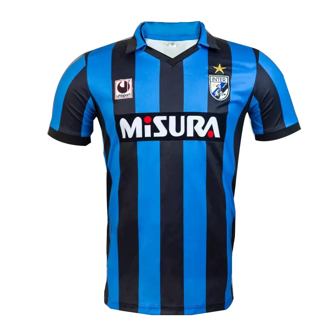 Inter Milan Jersey Custom Home Soccer Jersey 1988 90