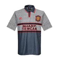 Manchester United Jersey Custom Third Away Soccer Jersey 1995/96 - bestsoccerstore