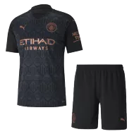 Manchester City Jersey Custom Away Soccer Jersey 2020/21 - bestsoccerstore