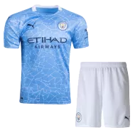 Manchester City Jersey Custom Home Soccer Jersey 2020/21 - bestsoccerstore