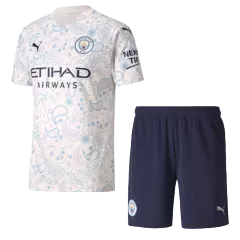 Manchester City Jersey Custom Third Away Soccer Jersey 2020/21 - bestsoccerstore