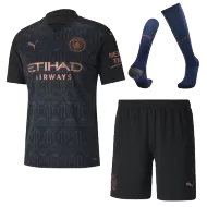 Manchester City Jersey Custom Away Soccer Jersey 2020/21 - bestsoccerstore
