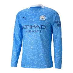 Manchester City Jersey Custom Home Soccer Jersey 2020/21 - bestsoccerstore