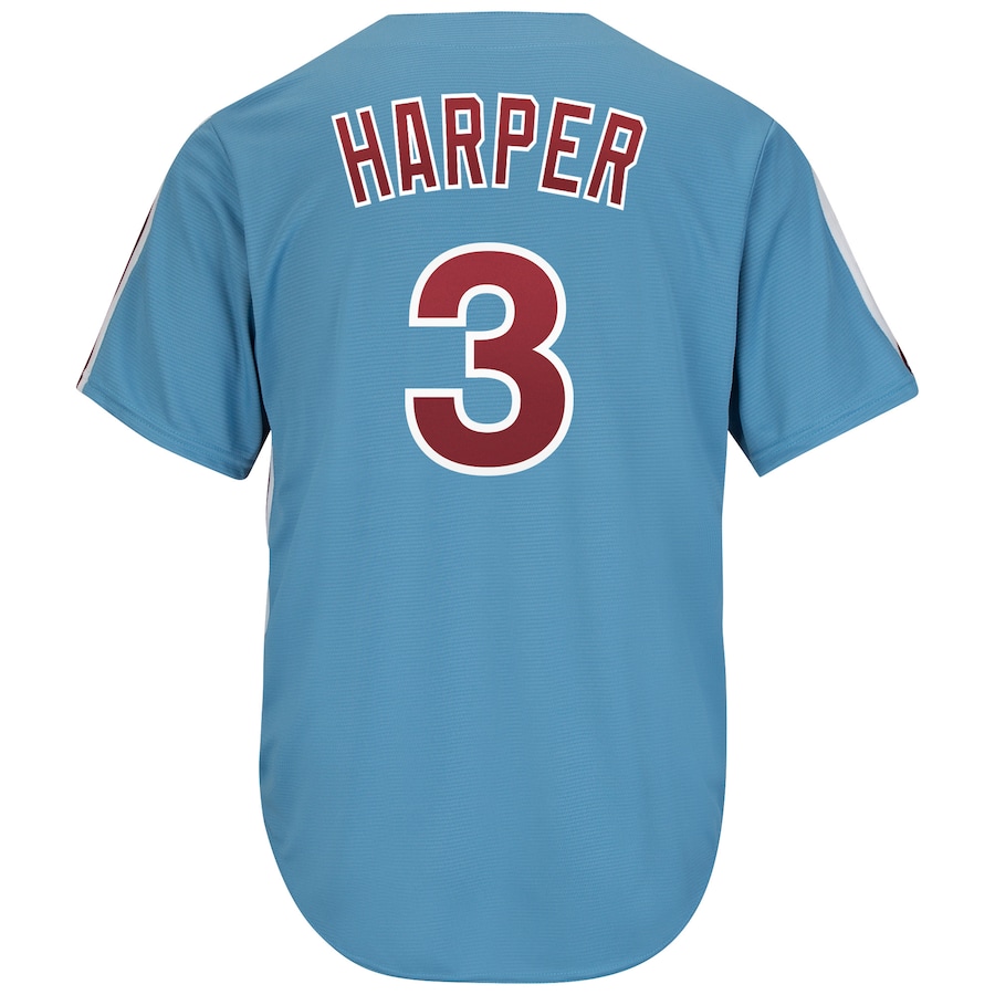 Bryce Harper Philadelphia Phillies Majestic Cool Base Cooperstown