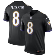 Lamar Jackson Baltimore Ravens Legend Jersey - Black