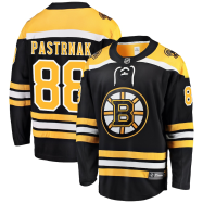 David Pastrnak #88 Boston Bruins Home NHL Breakaway Player Jersey - Black