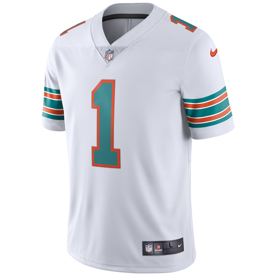 Tua Tagovailoa Miami Dolphins 2nd Alternate Vapor Limited Jersey - White