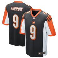 Joe Burrow Cincinnati Bengals 2020 NFL Draft First Round Pick Game Jersey - Black