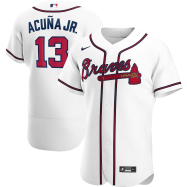 Ronald Acuna Jr. Atlanta Braves Home 2020 Authentic Player Jersey - White