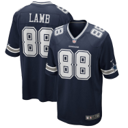 CeeDee Lamb Dallas Cowboys 2020 NFL Draft First Round Pick Game Jersey - Navy