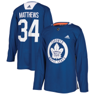 Auston Matthews #34 Toronto Maple Leafs NHL Practice Player Jersey - Royal