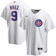 Javier Baez Chicago Cubs Home 2020 Replica Player Jersey - White