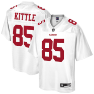 George Kittle San Francisco 49ers NFL Pro Line Player Jersey - White