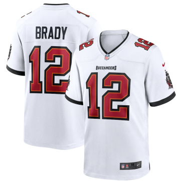 Tom Brady Tampa Bay Buccaneers Game Jersey - White