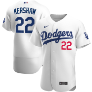 Clayton Kershaw Los Angeles Dodgers Home 2020 Authentic Player Jersey - White