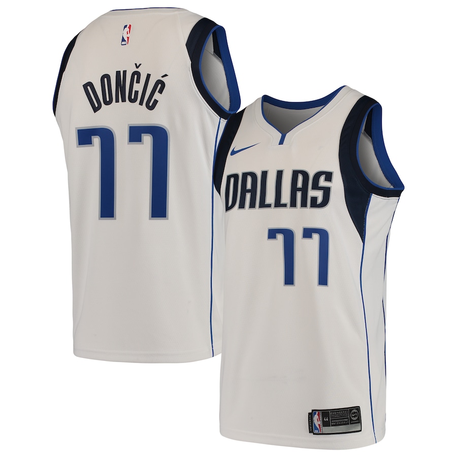 Dallas Mavericks Jersey Luka Doncic #77 NBA Jersey