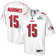 Patrick Mahomes Kansas City Chiefs Super Bowl LIV Champions Jersey - White
