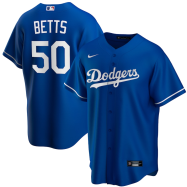Mookie Betts Los Angeles Dodgers 2020 Alternate Official Replica Player Jersey - Royal