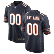 Men's Chicago Bears NFL Nike Navy Vapor Limited Jersey