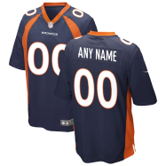 Men's Denver Broncos NFL Nike Navy Alternate Vapor Limited Jersey