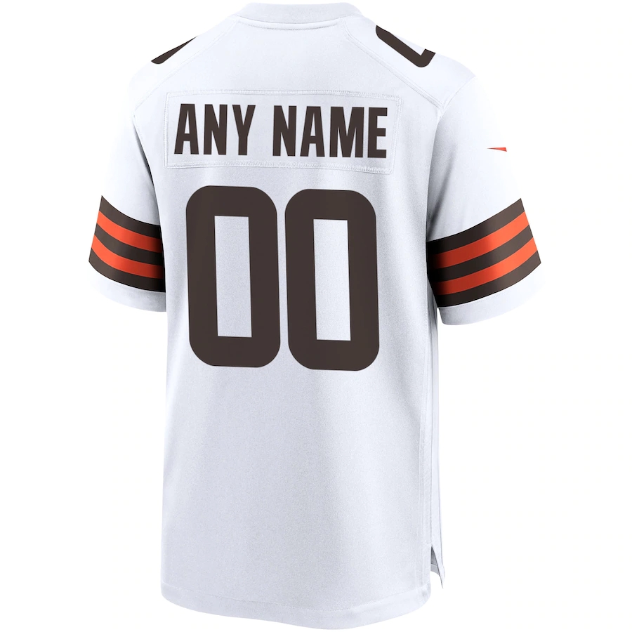 Men's Cleveland Browns NFL Nike White Vapor Limited Jersey Cleveland