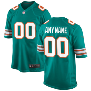 Men's Miami Dolphins NFL Nike Aqua Alternate Vapor Limited Jersey