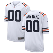 Men's Chicago Bears NFL Nike White 2019 Alternate Classic Vapor Limited Jersey