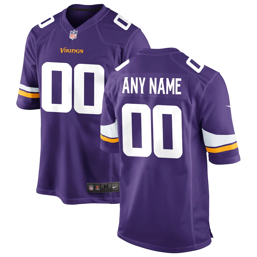 Men's Minnesota Vikings NFL Nike Purple Vapor Limited Jersey