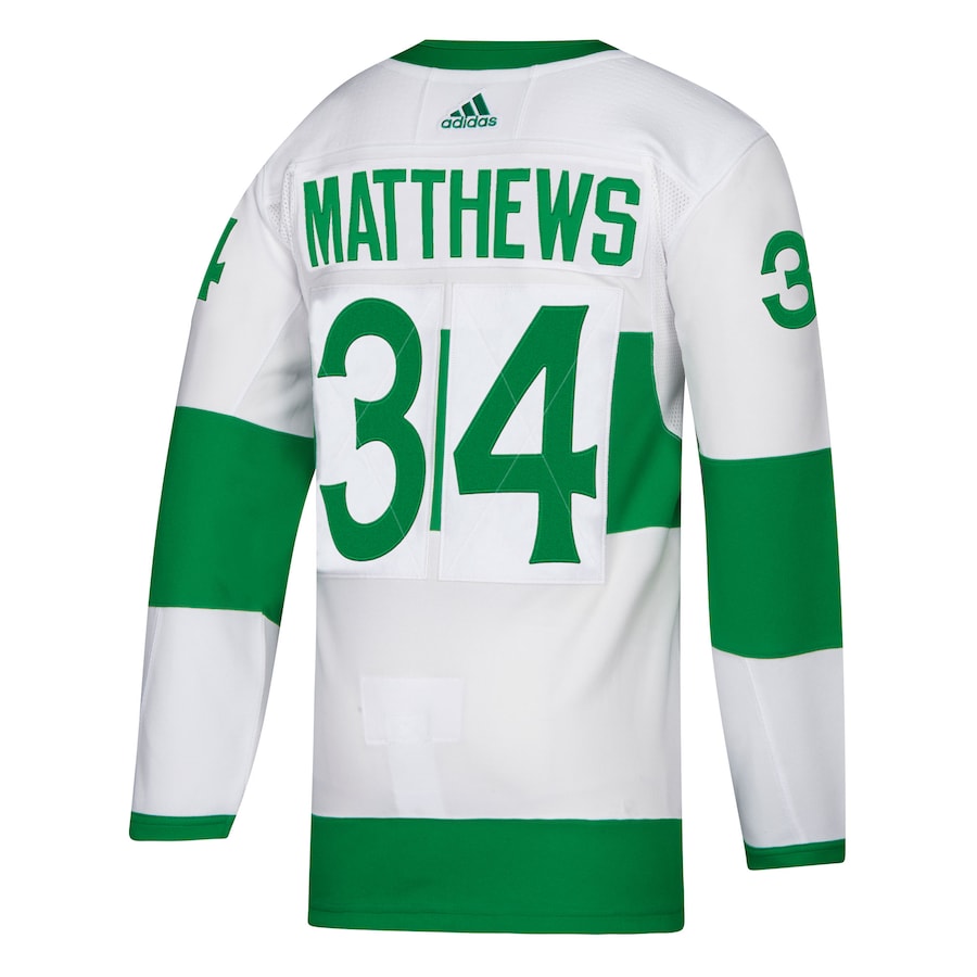 Auston Matthews Toronto St. Pats adidas Authentic Player Jersey White