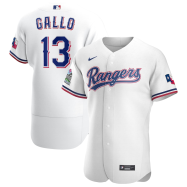 Joey Gallo Texas Rangers Nike Home 2020 Authentic Player Jersey - White