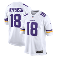 Justin Jefferson Minnesota Vikings Nike Game Jersey – White