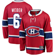 Shea Weber #6 Montreal Canadiens Fanatics Branded Breakaway Player Jersey - Red