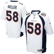 Von Miller Denver Broncos Nike Game Jersey - White
